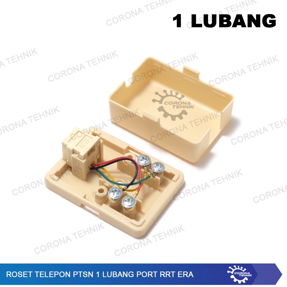 Port RRT ERA Roset Telepon PTSN 1 Lubang