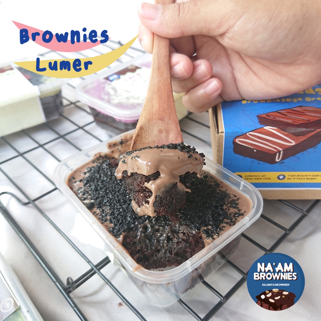 Paket Bandling  BrowBrow Brownies mini dan Lumer