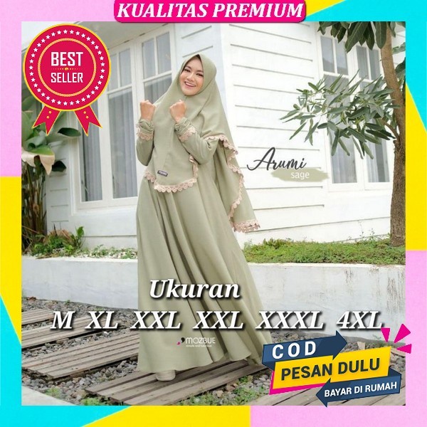 Baju Gamis Casual Remaja Import Premium Dress Pesta Kondangan Bju Muslimah Mewah Dres Syari Model Te