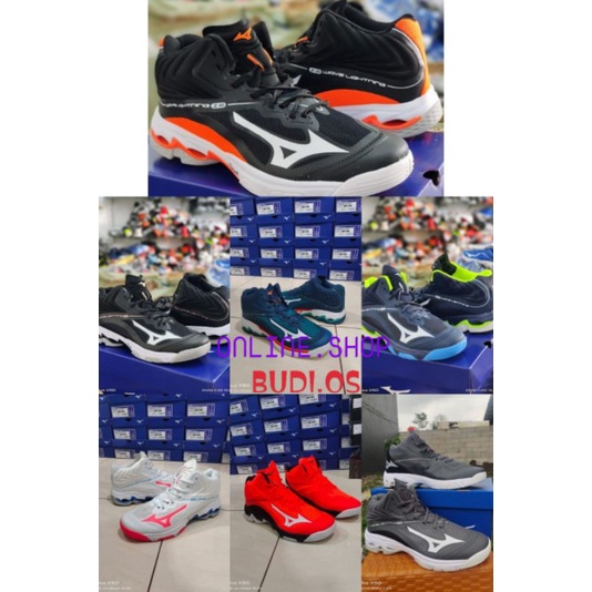 SEPATU VOLI MIZUNO WLZ6//SEPATU VOLI MIZUNO KUALITAS PREMIUM// SEPATU OLAHRAGA//SEPATU VOLI