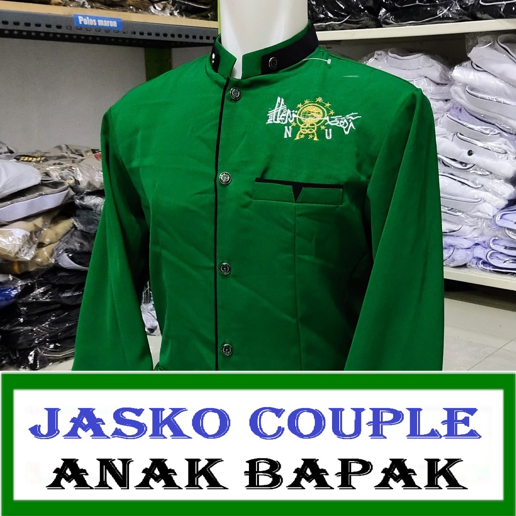 Jasko Bordir / Jas Koko Jasko Lis Bordir / Jas Koko Pakaian Muslim Pria / Bahan Hightwis premium