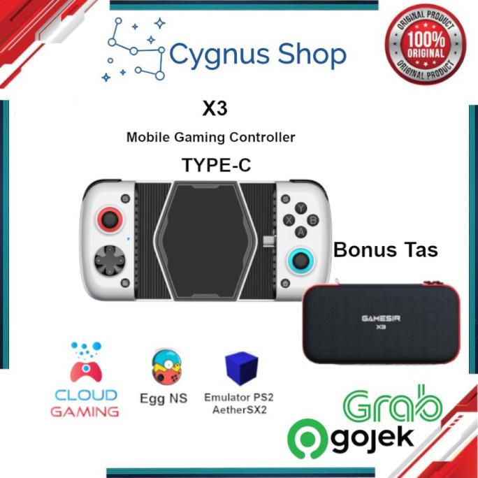 GameSir X3 Type C Phone Cooler Mobile Gaming Controller Gamepad Egg NS