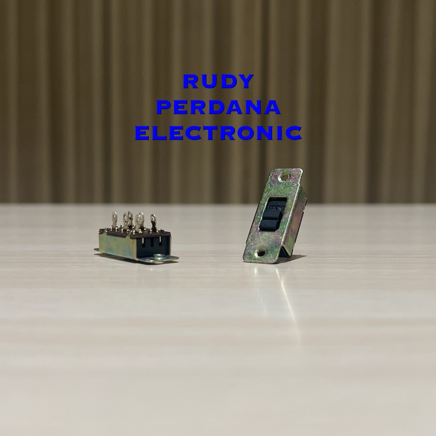 SWITCH SLIDE SAKLAR GESER TEGANGAN LISTRIK 110V 220V 110 220 VOLT 6P 6 PIN KAKI