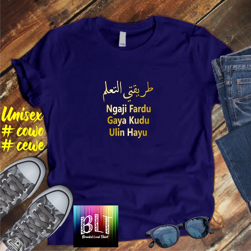 Cod Diskon Promo Gratis Ongkir/Kaos dtf NGAJI FARDU Kaos daKwah Islam Pesantren santri santriwati Kaos Pria Distro /Kaos Murah Kaos katun/Pakaian Pria  Pakaian Wanita Kaos Viral/Best Seller