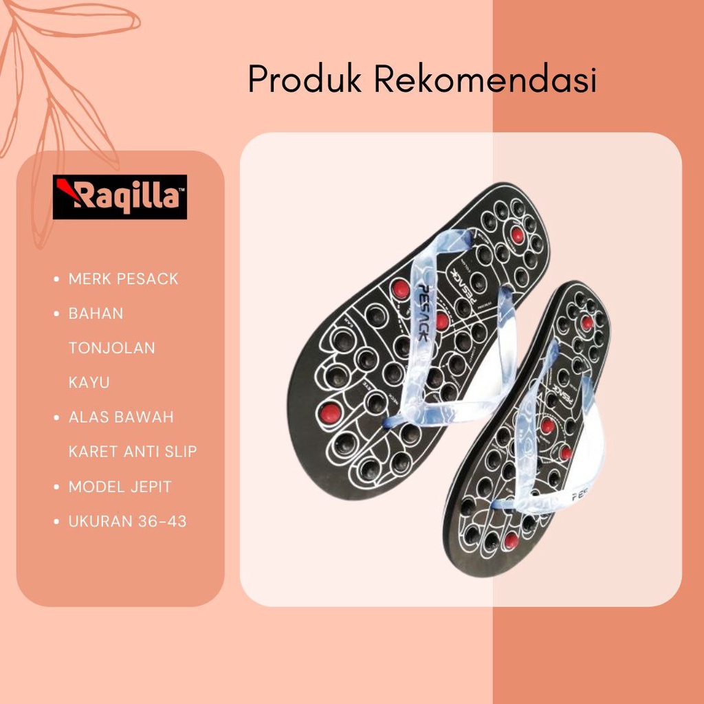 Sandal kesehatan Rematik sendal Refleksi Akupuntur grosir selipar refleksi termurah dan terlaris