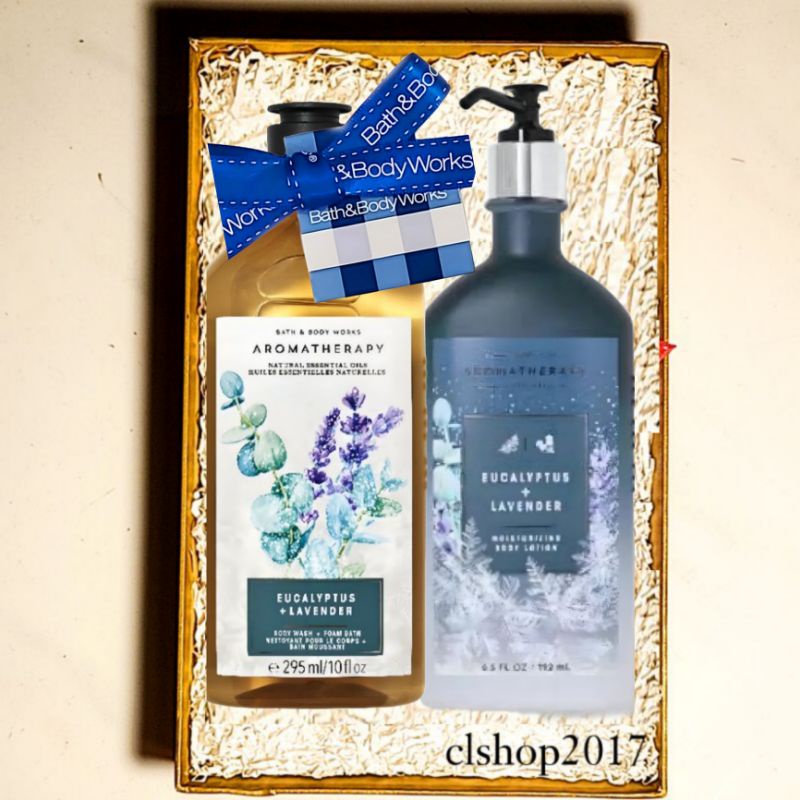 BBW GIFT SET 2IN1 FULLSIZE SHOWER GEL + LOTION BATH &amp; BODY WORKS