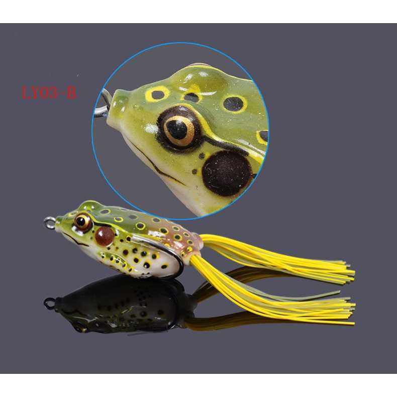 Umpan Pancing Silikon Bentuk Kodok