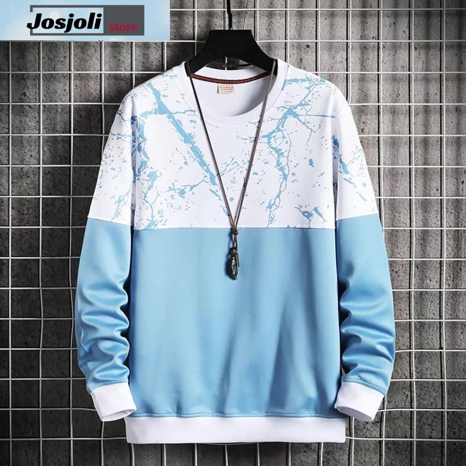 JOSJOLI_STORE/Baju Sweater Enjoy, Arnold, End, Farewell, Black/Atasan Pria Dewasa Lengan Panjang/Fit to L