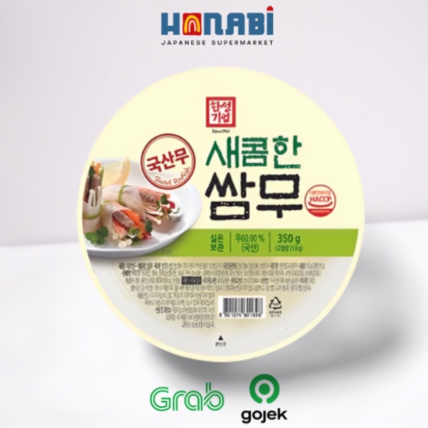 

Hansung Seasoned Sliced Radish 350g - Acar Lobak Made In Korea