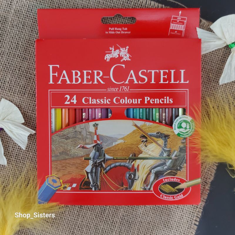 

Faber Classic Colour Pencils 24