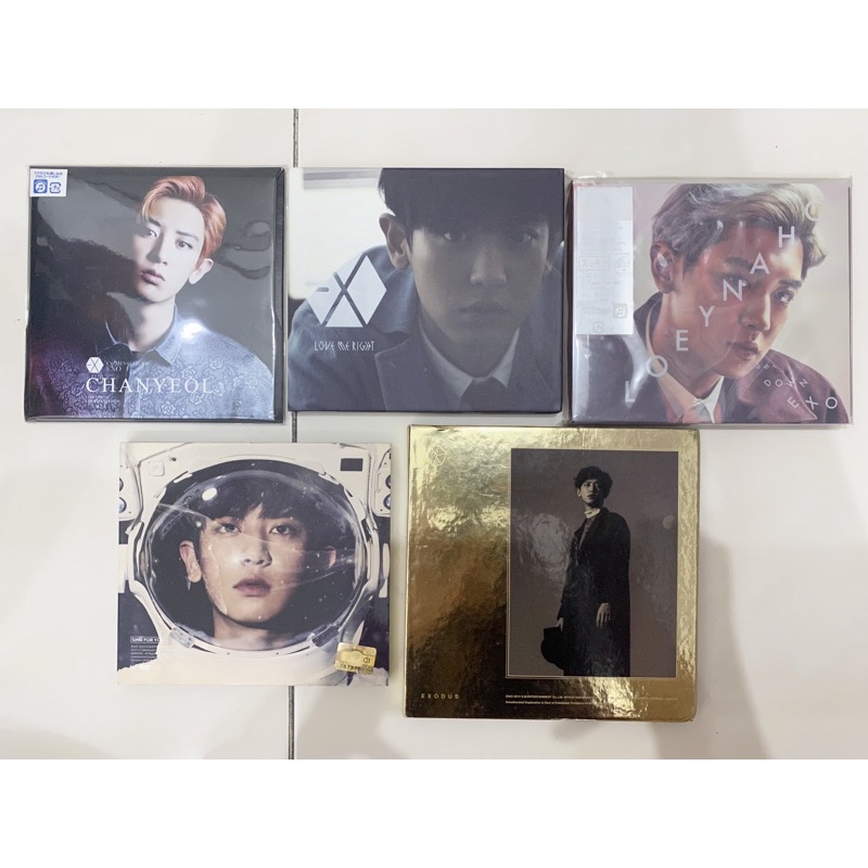 EXO Chanyeol Japanese album coming over countdown love me right Korean album Sing for you exodus alb
