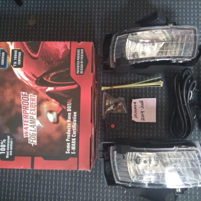 Viral Fog Lamp Foglamp Lampu Kabut Bumper Depan Bawah Khusus Mobil Toyota INOVA Innova Tahun 2004 20