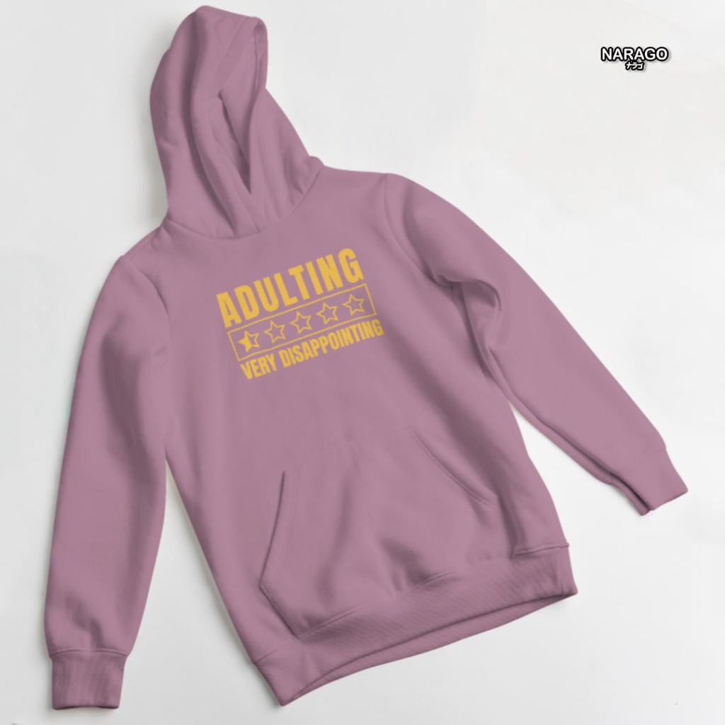 Nara.Grosir - Hoodie Jumper Adulting l Sweater Hodie Unisex