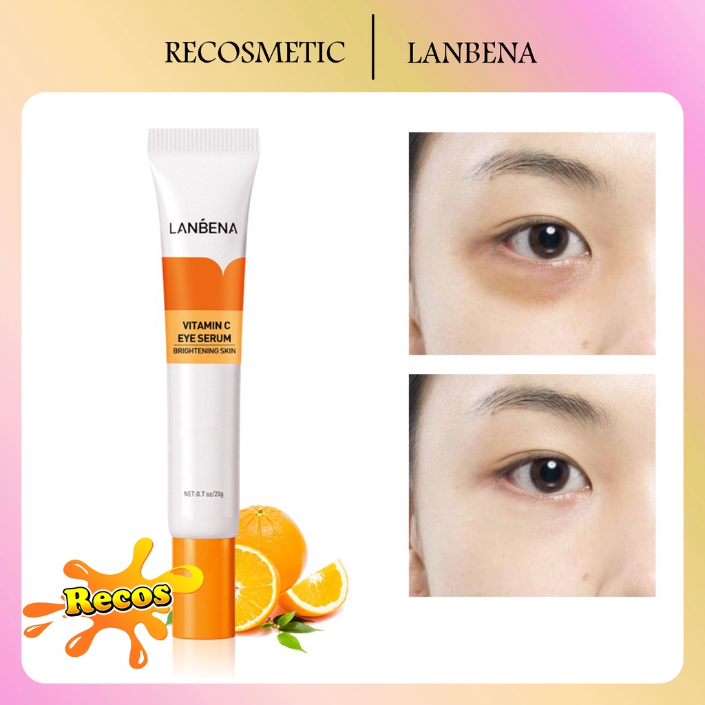 [BPOM] LANBENA Vitamin C Eye Serum - Mencerahkan (20 gr)