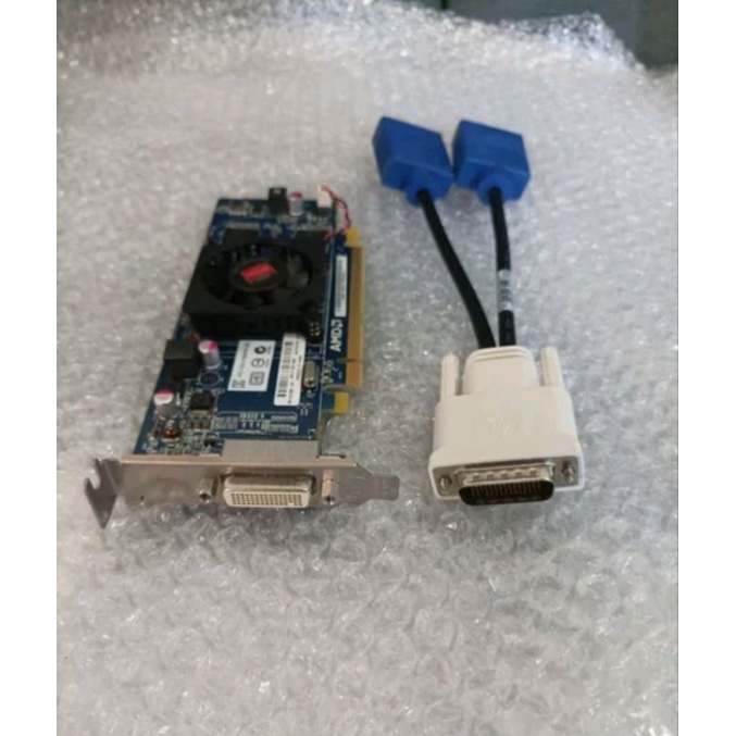 VGA card PC AMD Radeon HD 5450 512 MB 64 bit DDR3 profil PC mini free converter dms to vga