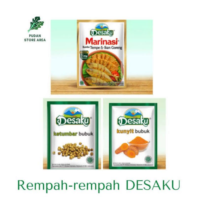 

Desaku Bumbu Halus sachet ketumbar/kunyit/marinasi/ladaku