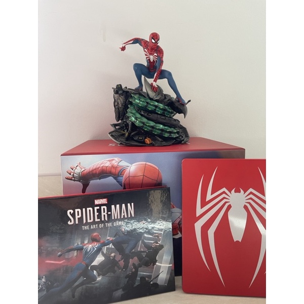 Figure PS4 Marvel Spiderman Collector Collectors Edition