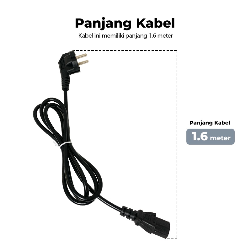 KABEL POWER PC / KOMPUTER / Kabel Printer / Kabel CPU Cable Komputer Supply Power Kabel Power Monitor