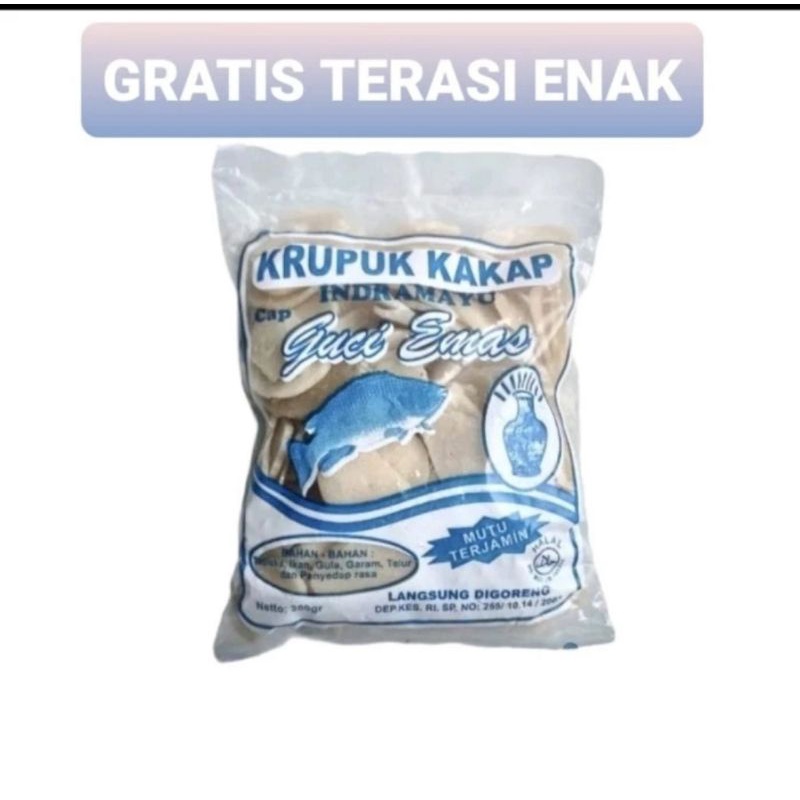 

Kerupuk Guci Emas Kakap