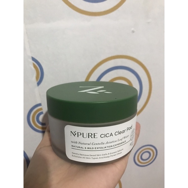 [Preloved] npure clear pad cica