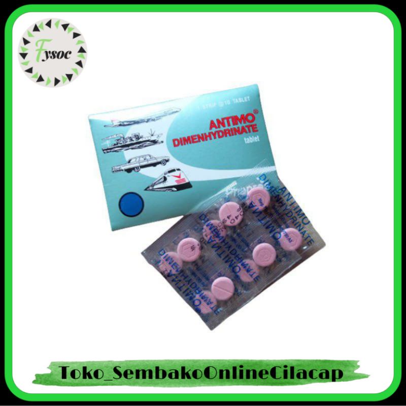 ANTIMO DEWASA OBAT MABUK TABLET