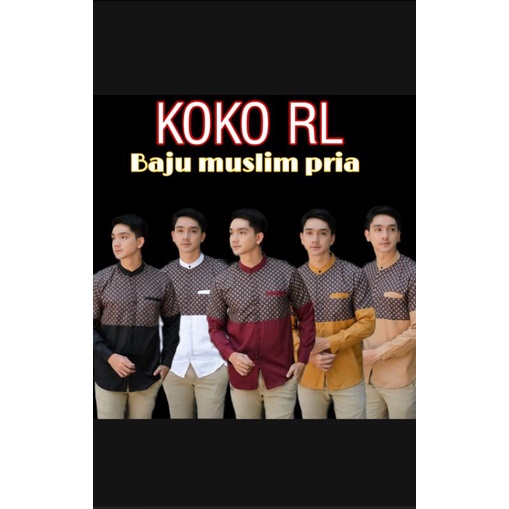 Ter Lengkap Baju koko pria lengan panjang Baju koko pria modern Baju muslim pria modern Kemeja koko pria lengan panjang modern Pakaian muslim pria modern terbaru 2023 ori Batikrljaya