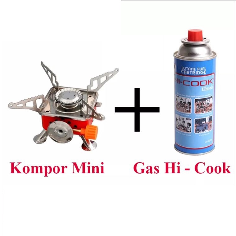 Kompor Portable Camping Gas Kovar Portable Mini Model Kotak Kecil Alat Masak Camping Kompor Gunung