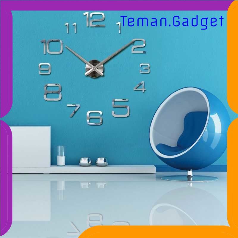 TG-PJM Jam Dinding Besar DIY Giant Wall Clock 100cm Model Numeral - JM-16