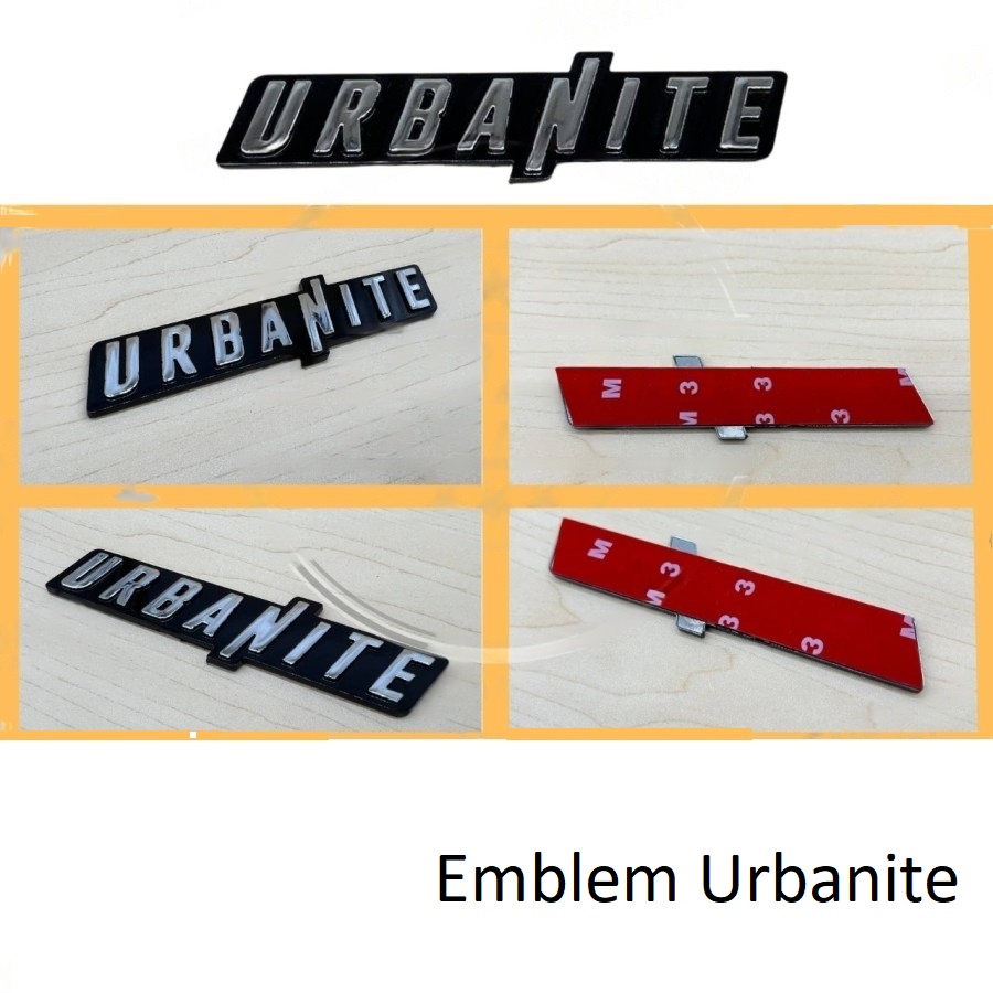 Emblem Logo Honda Brio Tulisan Urbanite