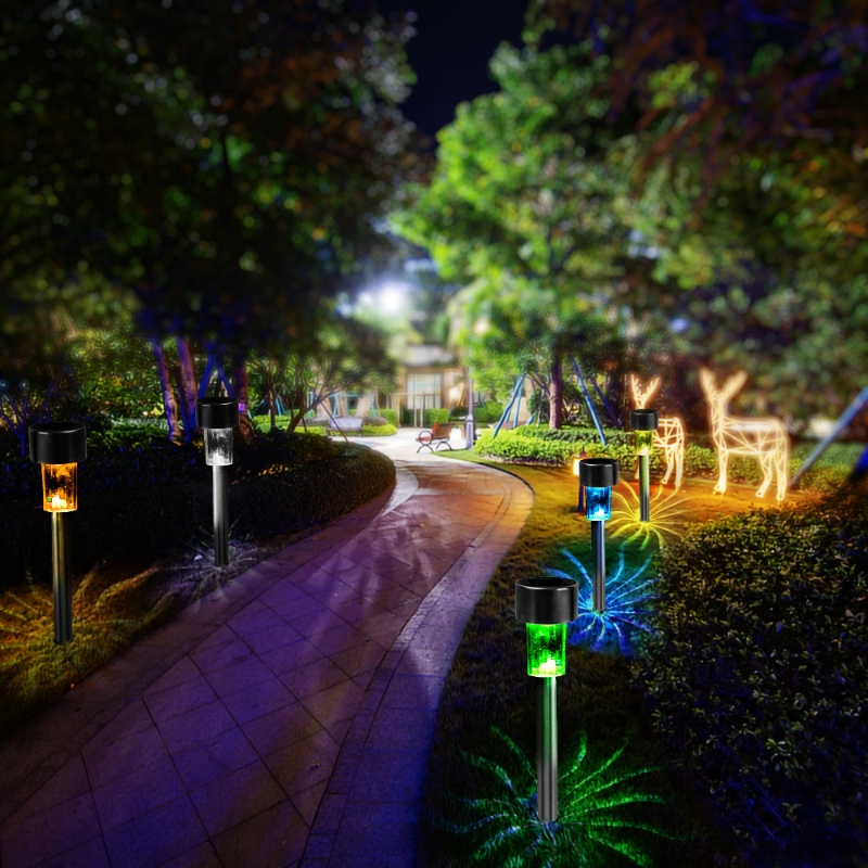 Lampu Outdoor Tenaga Surya Lampu Taman/Waterproof Landscape Path LED Untuk Halaman Belakang Lawn Light Sensor Lamps