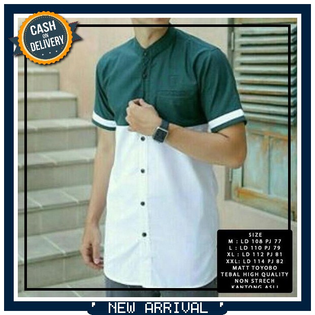 Sale Koko Dewasa Terbaru Lubi Rahim Coffee Maroon / Koko Dewasa Lengan Pendek Katun Kekinian / Koko 