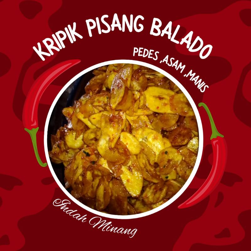 

Kripik pisang balado/enak dan lezat