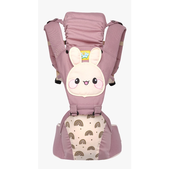 Baby Joy Gendongan Hipseat | Baby Joy Gendongan Bayi Depan Mickie Rabbit Pinguin Series