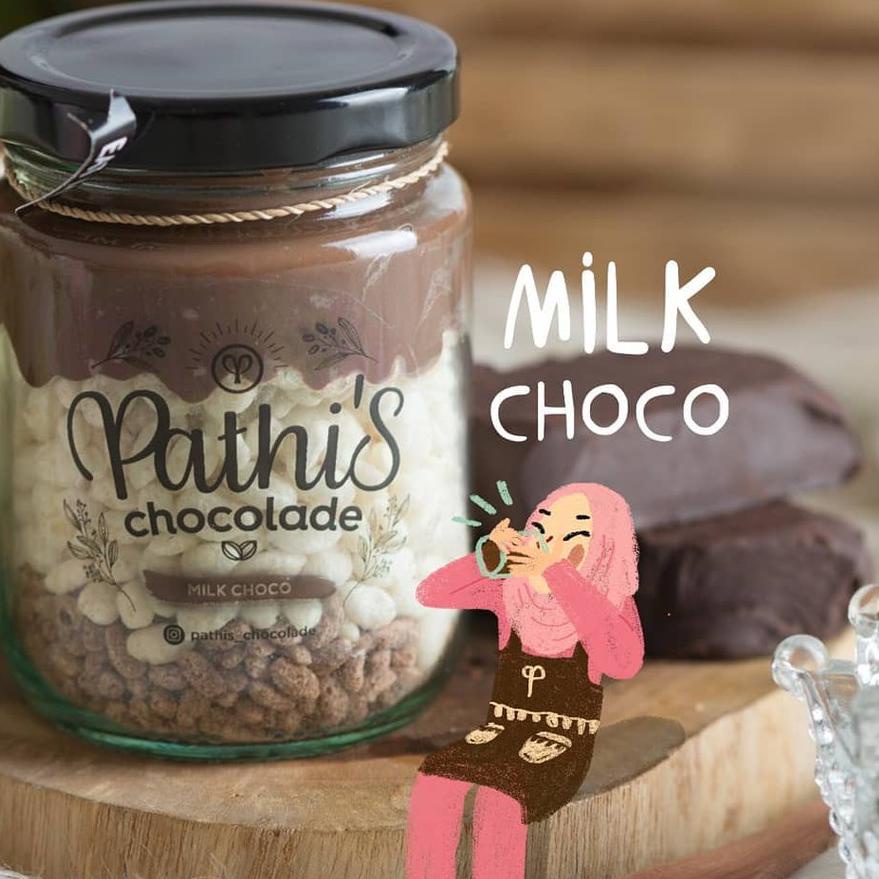 

Promo | KF7 | MILK CHOCO - Pathis Chocolade Chocolate In Jar Cemilan Coklat Lumer Choco Crunchy