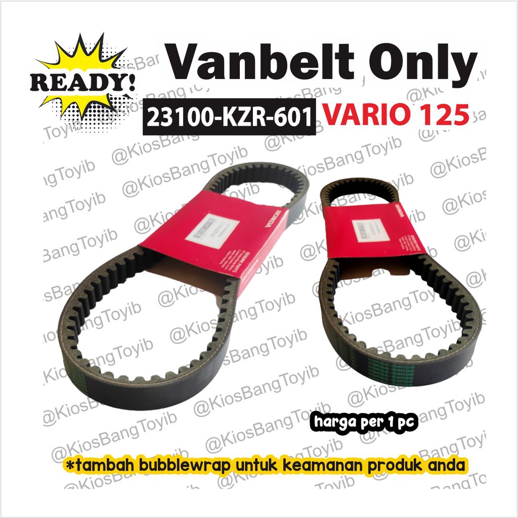 Vanbelt Vbelt Van Belt Only Honda VARIO 125 (2012-2015)  23100-KZR