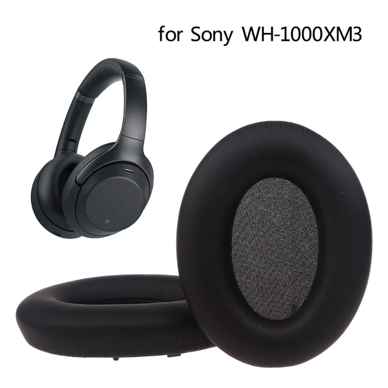 Bt Bantalan Telinga Elastis Kompatibel Untuk WH 1000XM3 Headphone Diganti Peredam Suara Bantalan Telinga Berkualitas