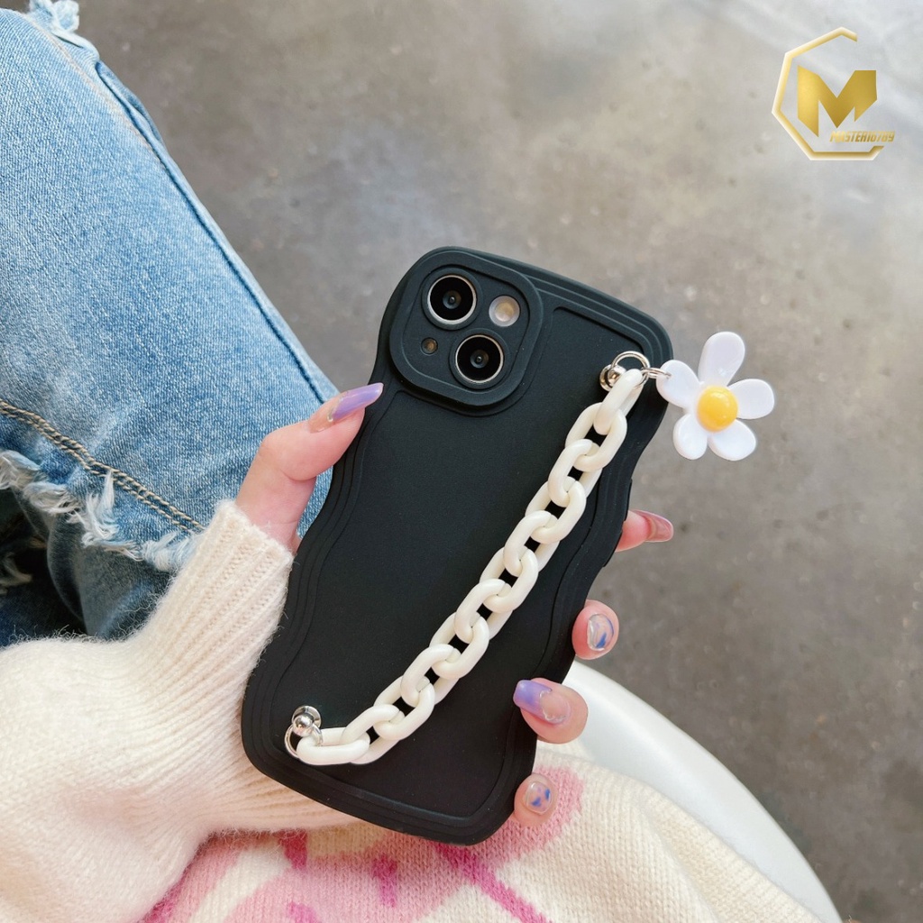 SOFTCASE WAVY WAVE GELOMBANG WARNA RANTAI FOR REALME C1 A3S C2 A1K 3 5 5I 5S 8 PRO 8I MA3805