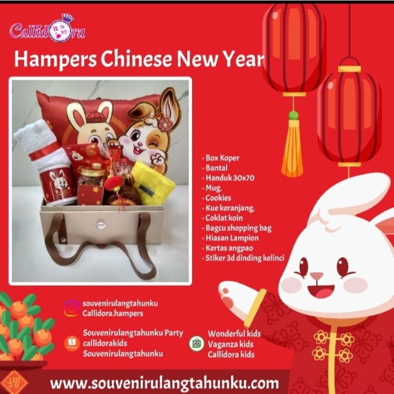 

Hampers paket Chinese new year/hampers Imlek Chinese new year ready