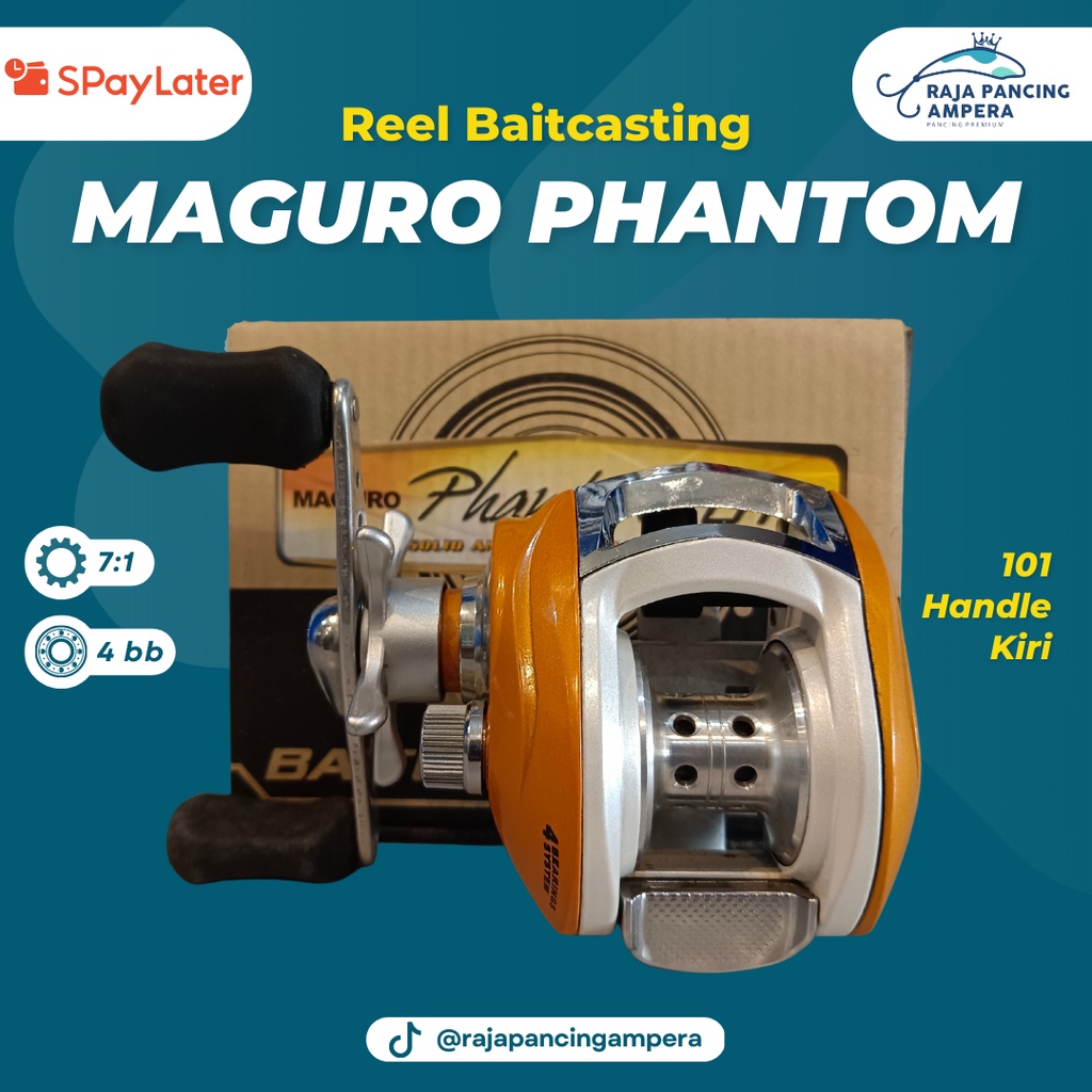 Reel BC (Baitcasting) Maguro PHANTOM 101