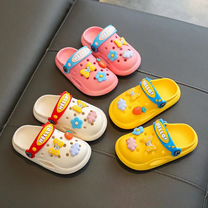 Okaybaby B252 Sendal Sandal Slop Import Lucu Anak Laki-laki Perempuan