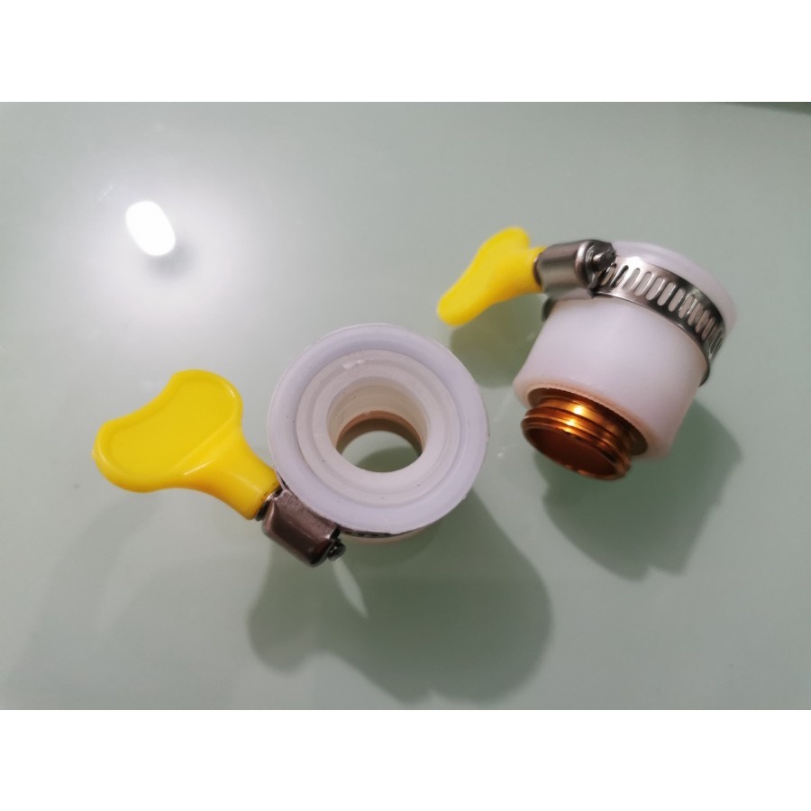 MH - Konektor Kran Universal Adaptor Kran Quick Connector Wastafel 1/2inchi