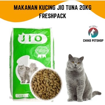 [GRAB GOJEK] MAKANAN KUCING JIO TUNA 20 KG FRESHPACK