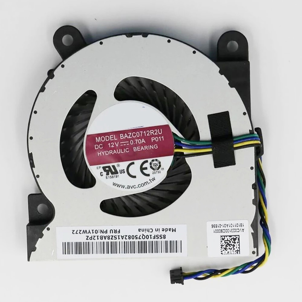 PREORDER NEW for Lenovo IdeaCentre 510S-23ISU 520S-23IKU CPU Thermal Cooling Fan 01EF166 BAZC0712R2U