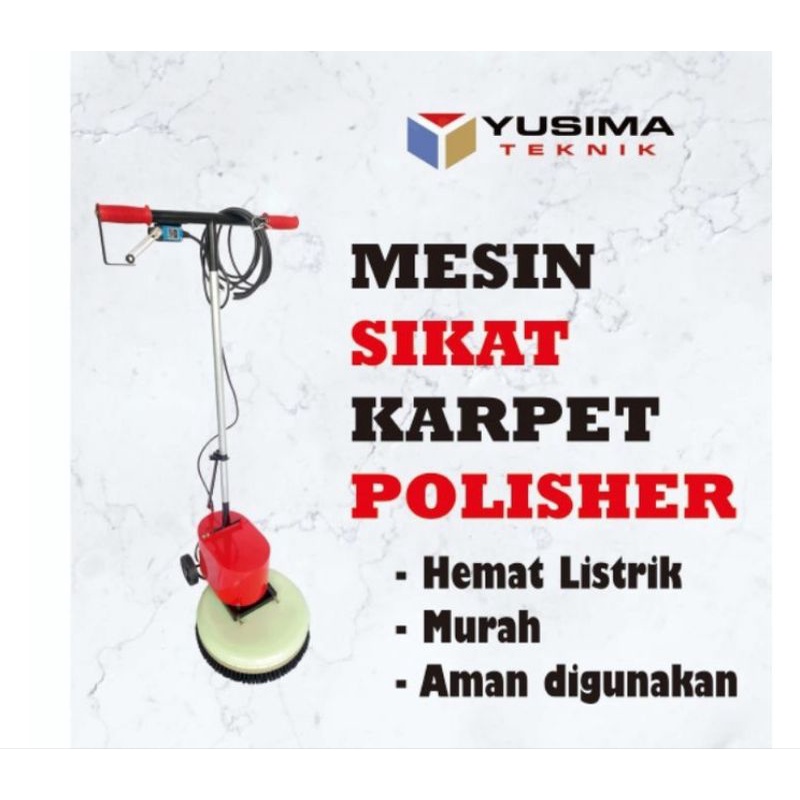 Mesin Polisher Sikat Karpet Yusima