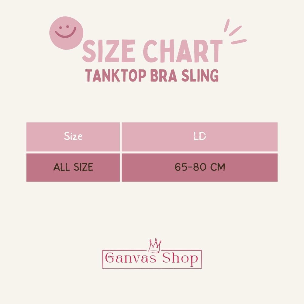 Tanktop Bra tali Sling Crop Top Rajut