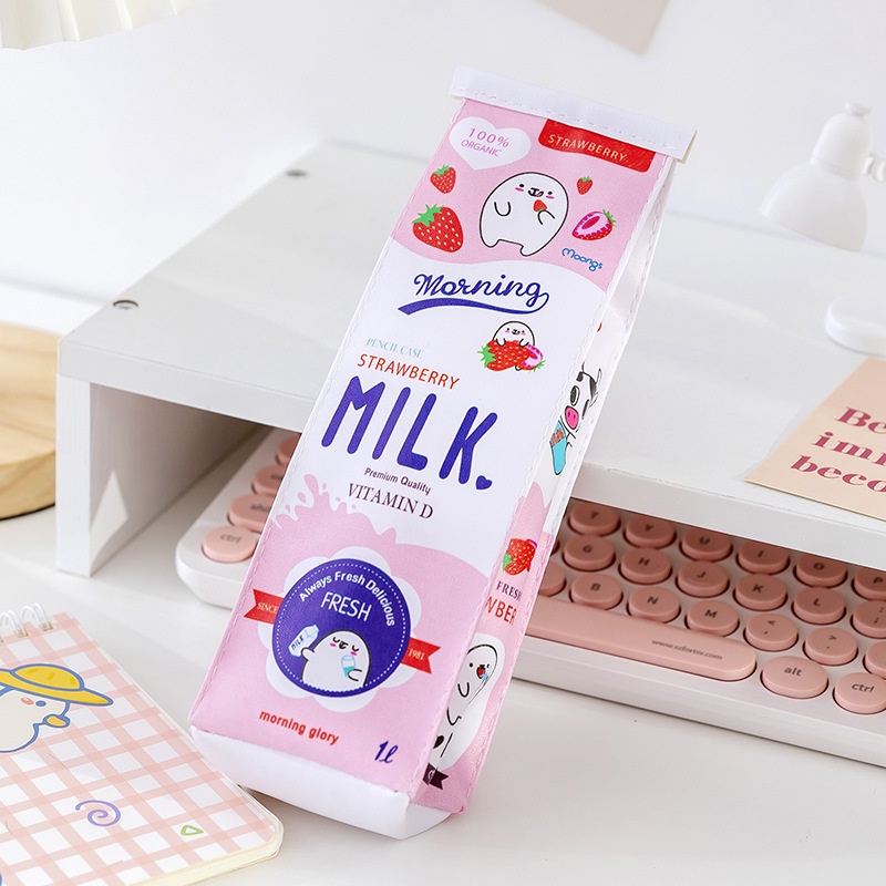 [MTOYS] TEMPAT PENSIL LUCU MILK KOTAK SUSU / PENCIL CASE - JT0035