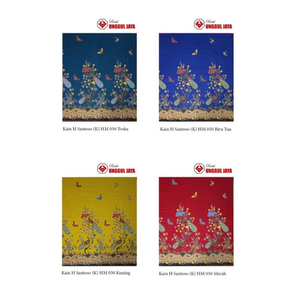 KAIN  BATIK UNGGUL  JAYA HITAM MANIS 050// UNGGUL JAYA PRIMISIMA