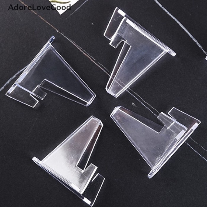 

Paja Alg 10Pcs Acrylic Stand Coin Display Easel Holder Small Rack For Colle