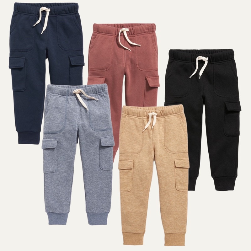 Celana jogger cargo Oldnavy anak laki laki 1-5 tahun