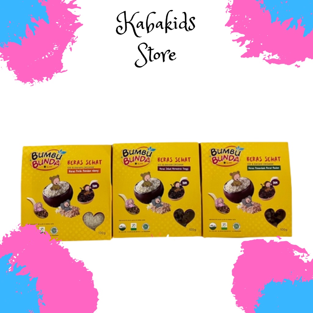 Bumbu Bunda Beras Organik 100Gr - Kabakids Store